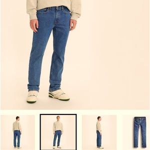 LEVI STRAUSS & CO. MEN’S 514 JEANS W34 L34